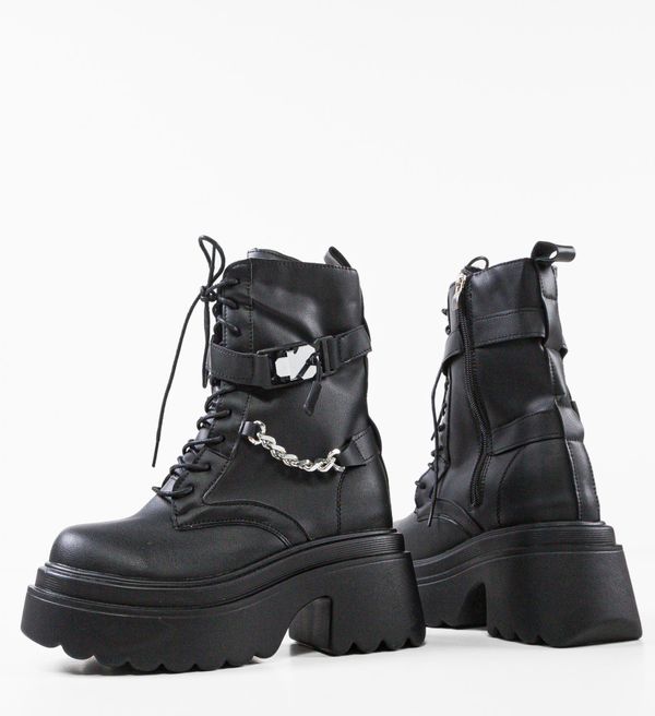 Mei Боти Rosea Черни