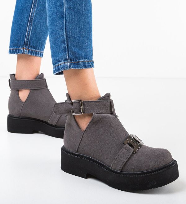 Exist Shoes Боти Sajak Сив