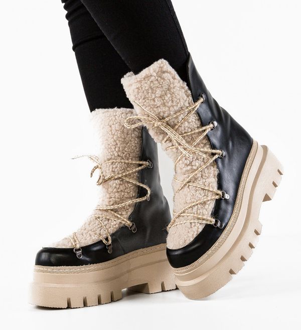 Wow Shoes Боти Ship Черни