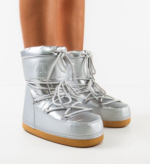 Mei Боти Skyan Сребърни