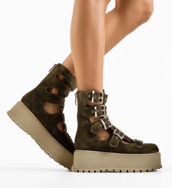 Wow Shoes Боти Stepgan 2 Каки