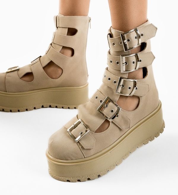 Wow Shoes Боти Stepgan 3 Бежов