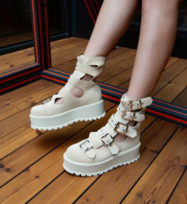 Wow Shoes Боти Stepgan Бежов