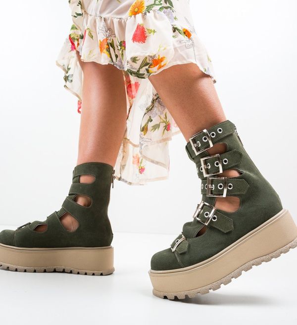 Wow Shoes Боти Stepgan Каки