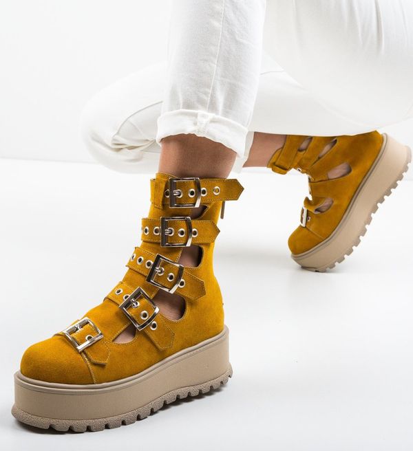 Wow Shoes Боти Stepgan Жълти