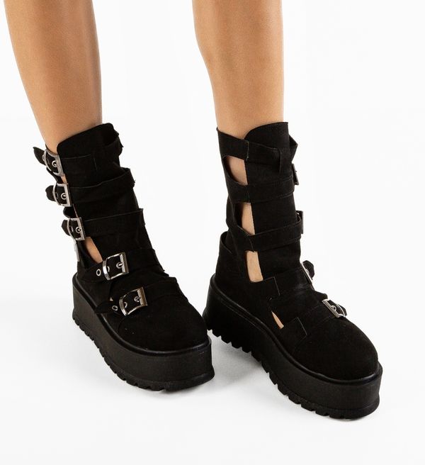 Wow Shoes Боти Stripe 2 Черни