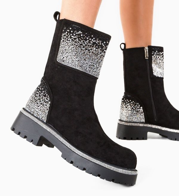 Lulux Боти Tiffa Черни