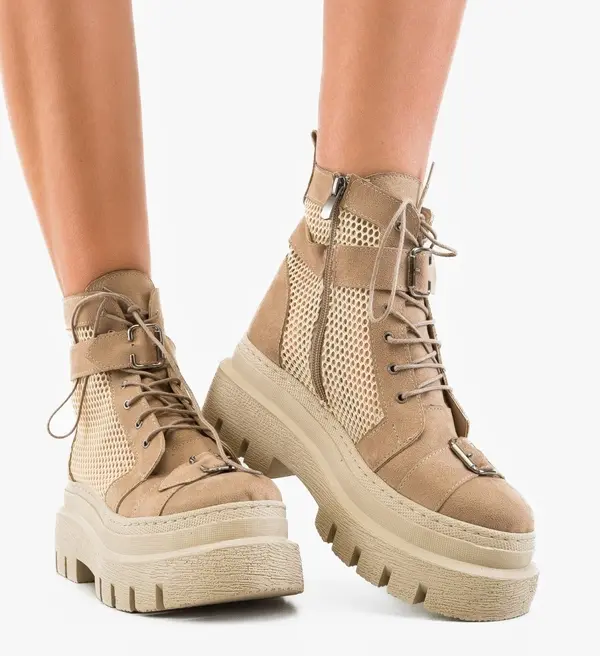 Wow Shoes Боти Veruna Бежов