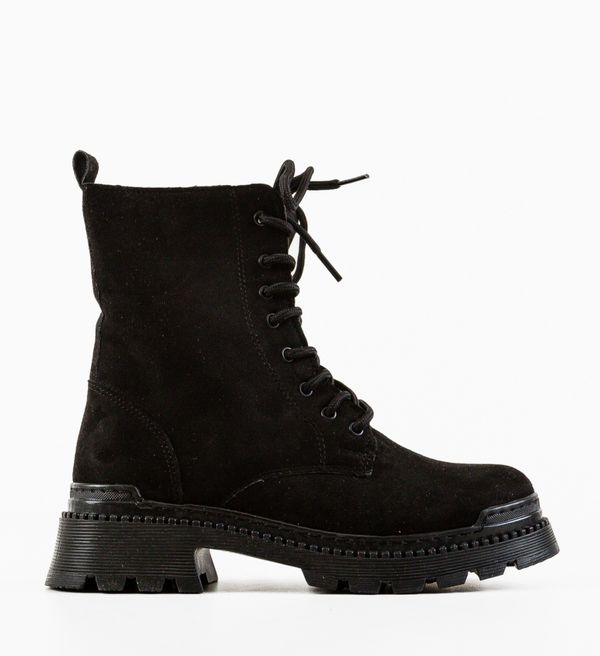 Exist Shoes Боти Wasub Черни