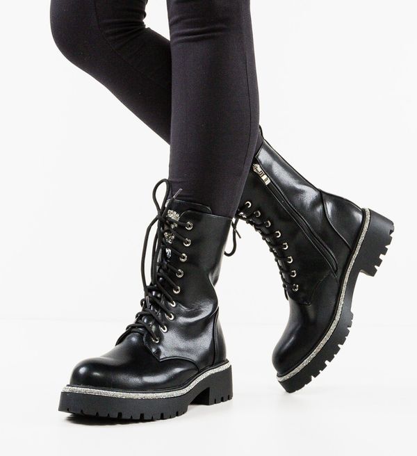 Mei Боти Wire Черни