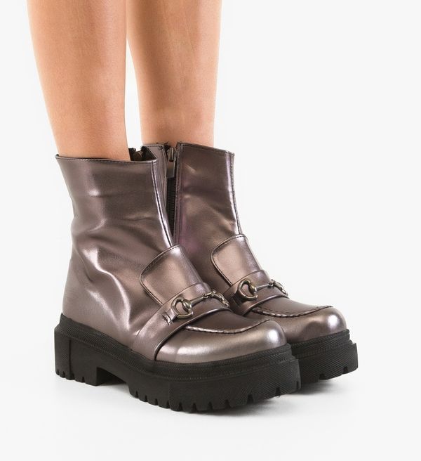 Exist Shoes Боти Yrae Сив