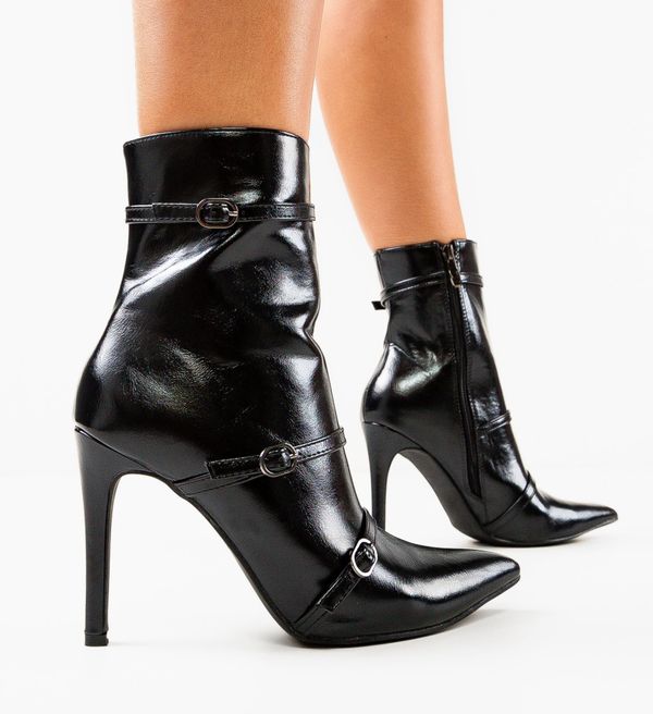 Exist Shoes Ботини Anexat Черни