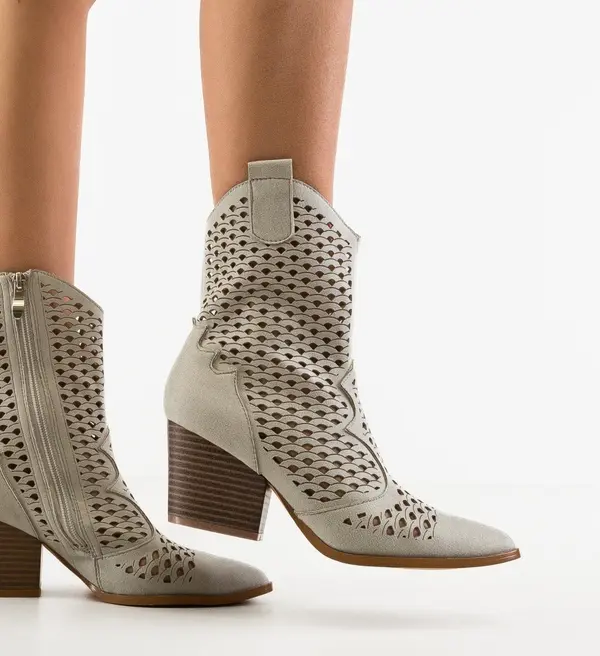 Mei Ботини Cameron Сив