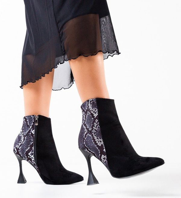 Exist Shoes Ботини Dawe Черни