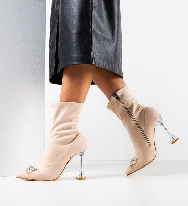 Exist Shoes Ботини Deryny Бежов