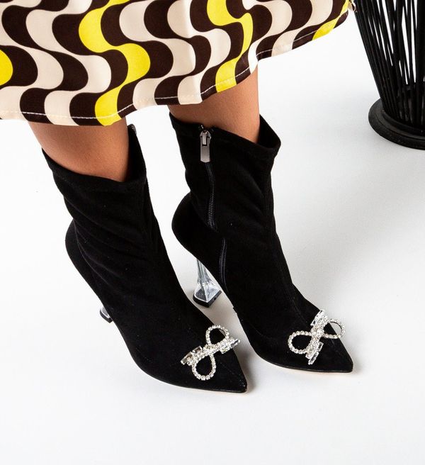 Exist Shoes Ботини Deryny Черни