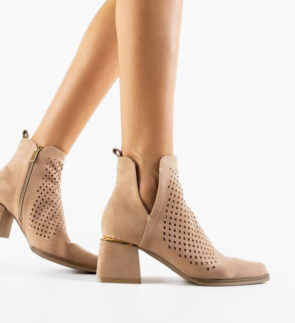 SFINX(LULU) Ботини Felt Бежов