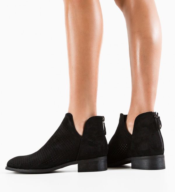 SFINX(LULU) Ботини Felt Черни