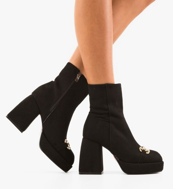 Exist Shoes Ботини Fersace Черни