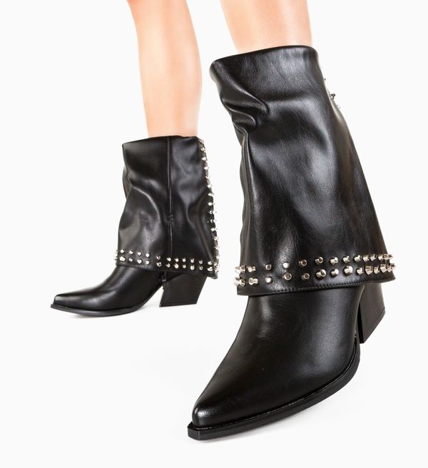 Ali Ботини Floor Черни