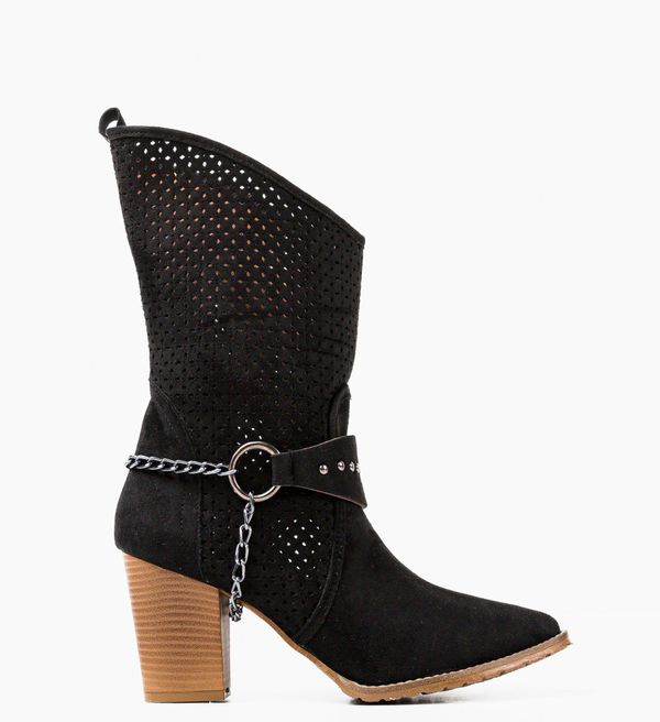 Exist Shoes Ботини Ioes Черни