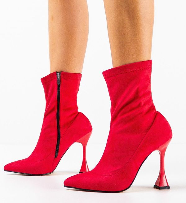 Exist Shoes Ботини Meda Червени