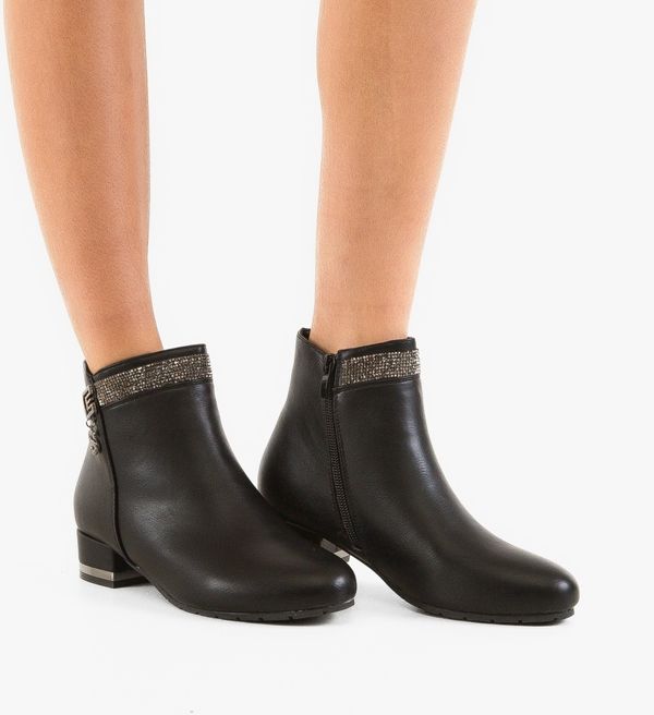 Lulux Ботини Rappyn 2 Черни