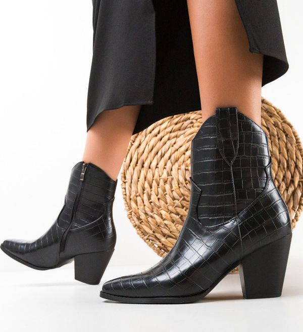 Exist Shoes Ботини Ratab Черни