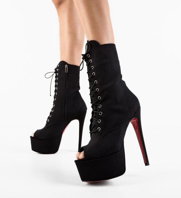 Exist Shoes Ботини Raxing Черни