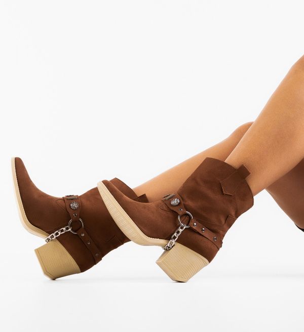 Wow Shoes Ботини Regalo Кафяв