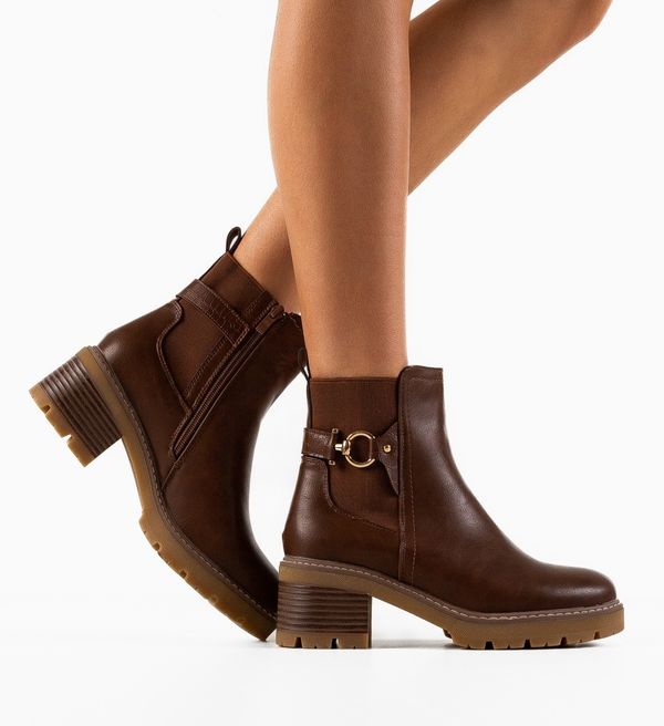 Lulux Ботини Ross Кафяв