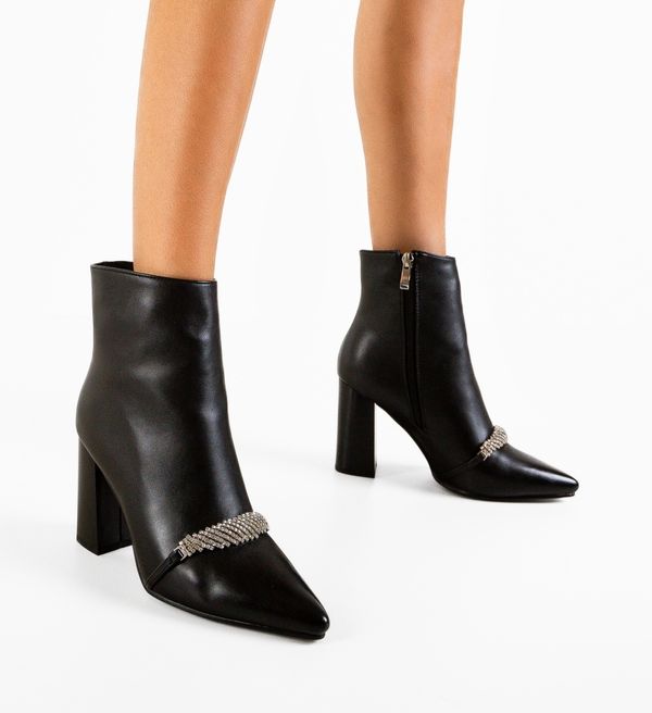 SFINX(LULU) Ботини Schoorel Черни