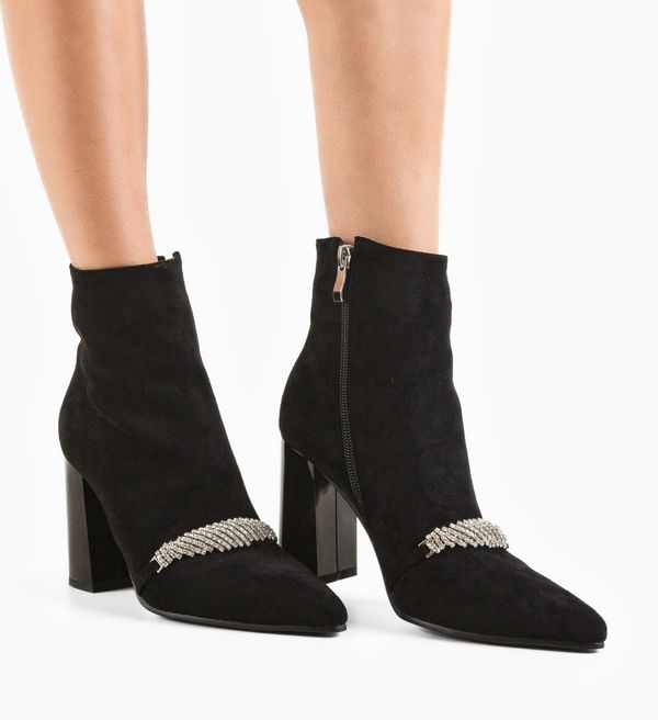 SFINX(LULU) Ботини Schoorel Черни