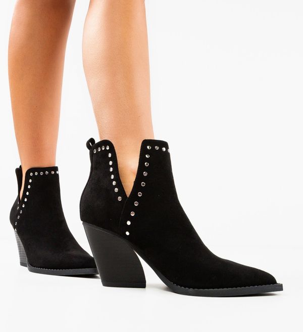 Exist Shoes Ботини Urry Черни