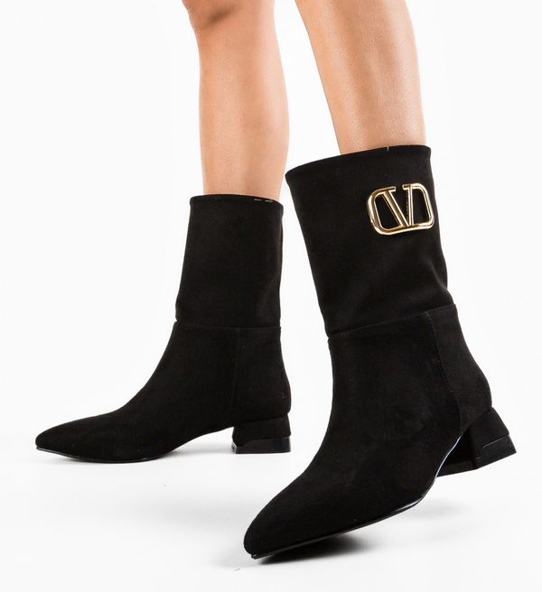 Exist Shoes Ботини Veldy Черни