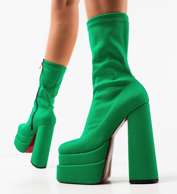 Exist Shoes Ботини Versyk Зелени