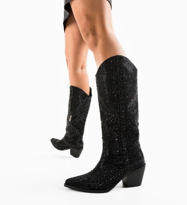 Mei Ботуши Blask Черни