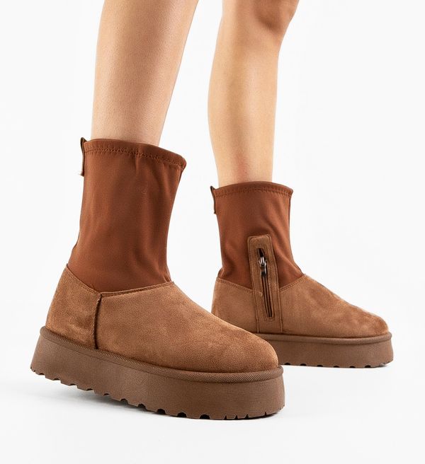 Wow Shoes Ботуши Blazia Камел