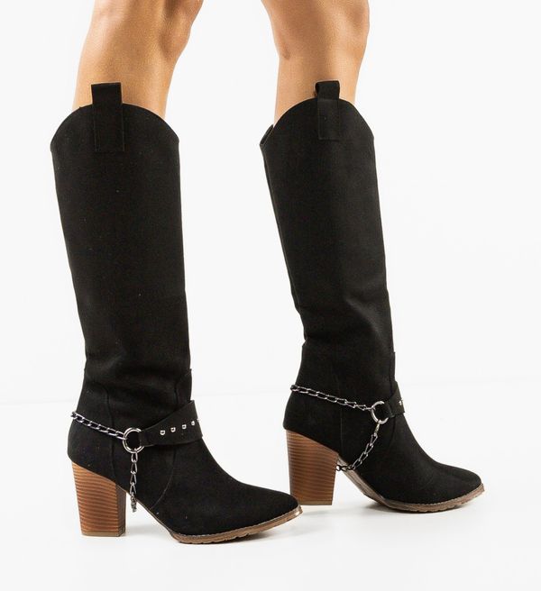 Exist Shoes Ботуши Grega Черни