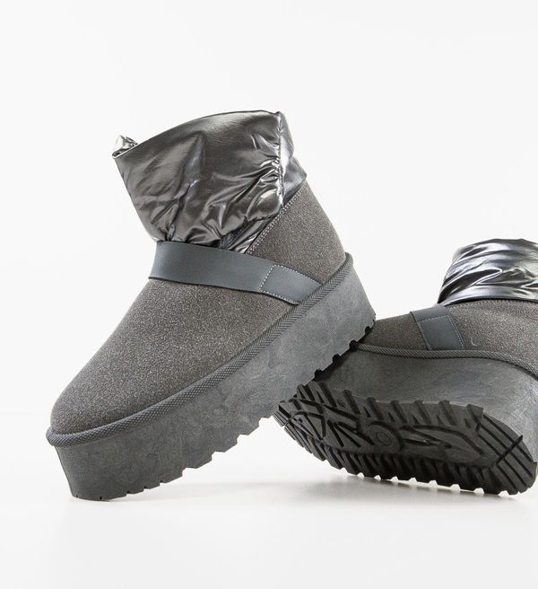 Mei Ботуши Guslav Сив