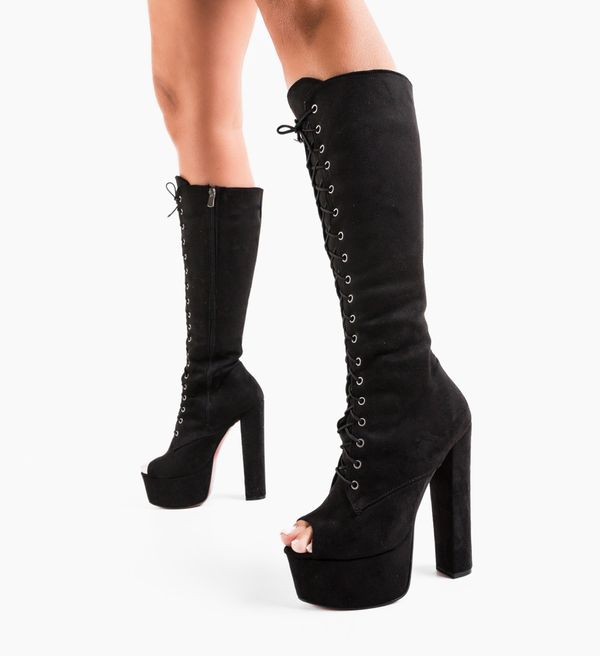 Exist Shoes Ботуши Higgins Черни