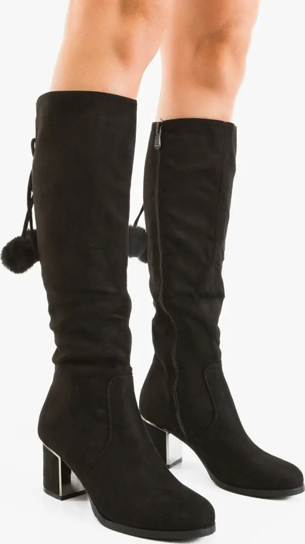 Lulux Ботуши Jinggle Черни