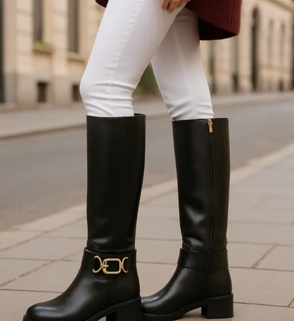 Lulux Ботуши Kurtis Черни