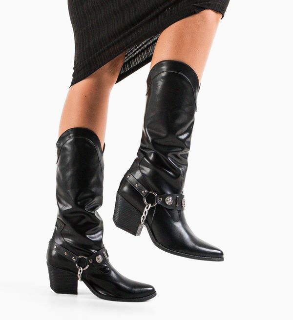 Wow Shoes Ботуши Leneka Черни