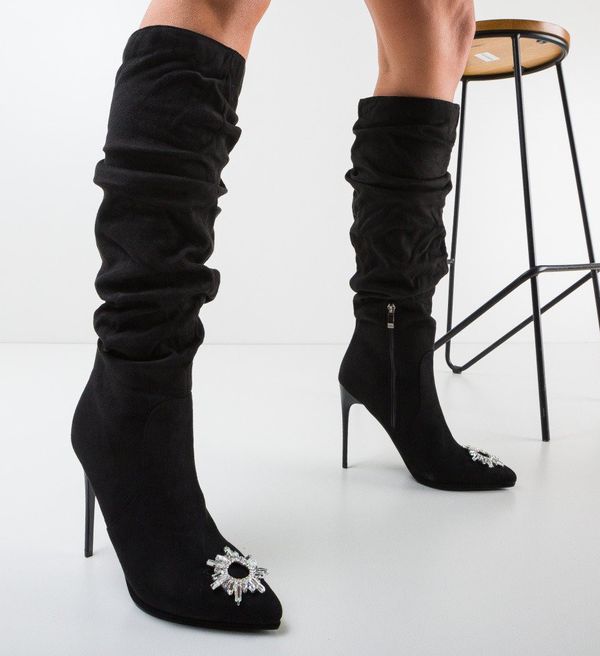 Exist Shoes Ботуши Monada 2 Черни