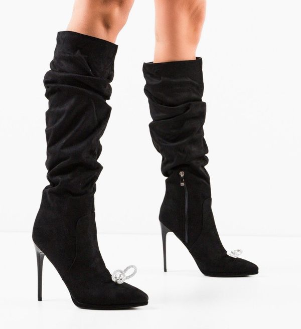 Exist Shoes Ботуши Monada 6 Черни