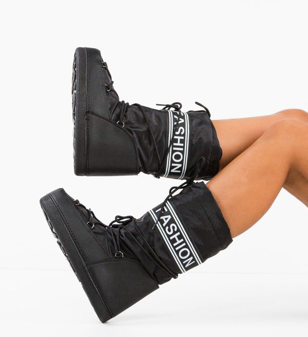 Mei Ботуши Moskin Черни