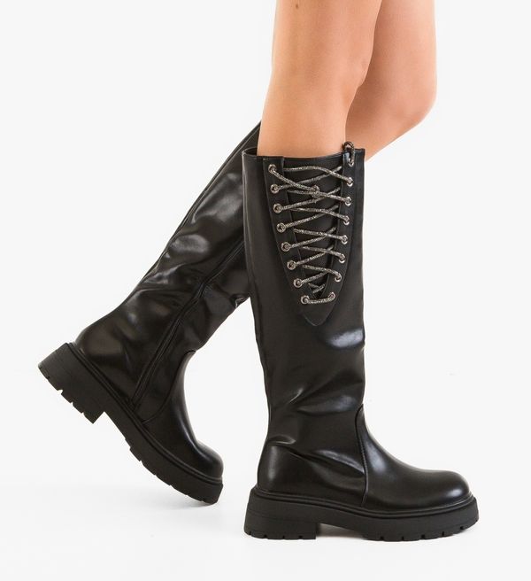 Lulux Ботуши Nune Черни