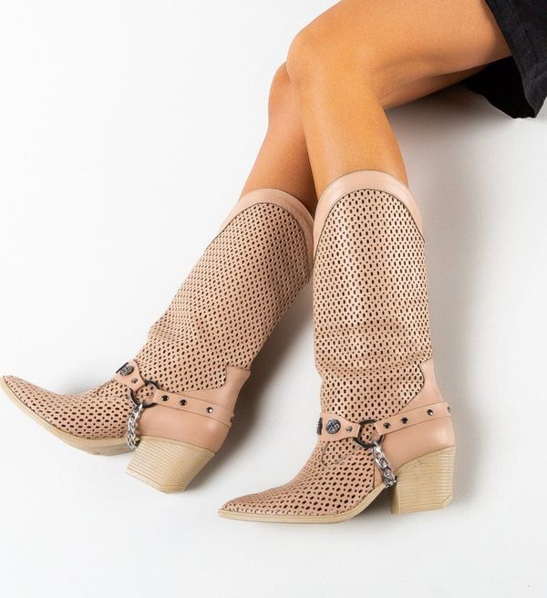 Wow Shoes Ботуши Ongel 2 Бежов