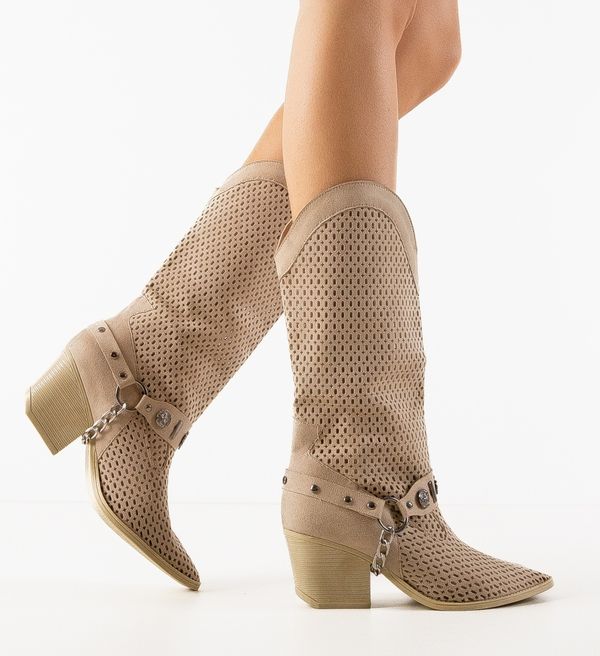 Wow Shoes Ботуши Ongel 3 Бежов